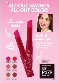 Avon cosmetics brochure brochure 1 2024 PH Archive page 137