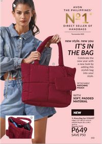 Avon cosmetics brochure brochure 1 2024 PH Archive page 153