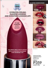 Avon cosmetics brochure brochure 10 2024 PH Archive page 60