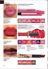 Avon cosmetics brochure brochure 10 2024 PH Archive page 61