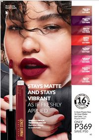 Avon cosmetics brochure brochure 10 2024 PH Archive page 62