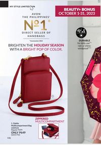 Avon cosmetics brochure brochure 10 2024 PH Archive page 147