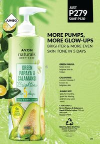 Avon cosmetics brochure brochure 8 2024 PH Archive page 131