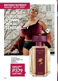 Avon cosmetics brochure brochure 8 2024 PH Archive page 134