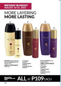 Avon cosmetics brochure brochure 8 2024 PH Archive page 136